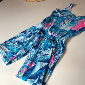VGUC Girls Lilly Pulitzer Jumpsuit - L
